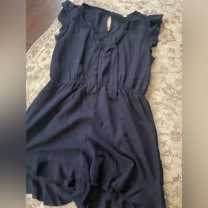 Romper. Polyester. Navy blue. Size xl. Comfy. #w 28
